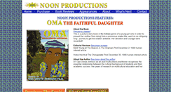 Desktop Screenshot of noon-productions.com